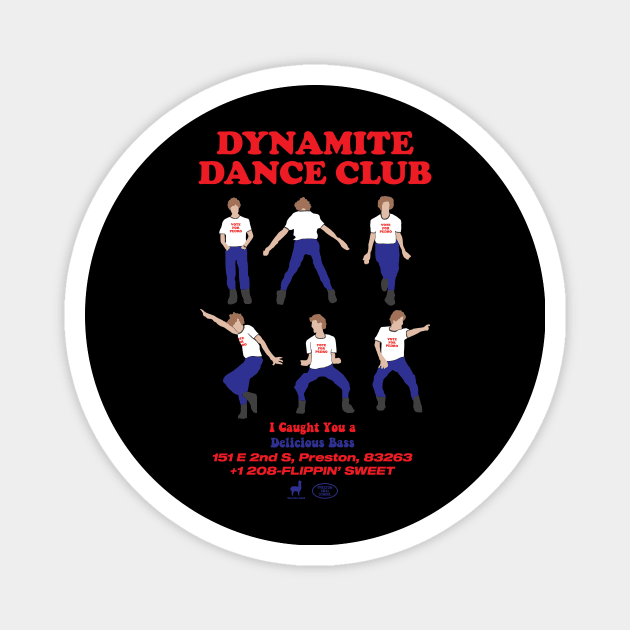 Napoleon Dynamite Dance Club Magnet by jealousclub